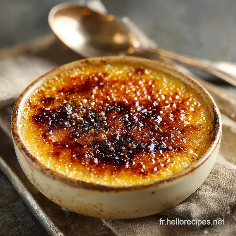 La Cr&egrave;me Br&ucirc;l&eacute;e Classique Lart Du Croquant Subtil presentation