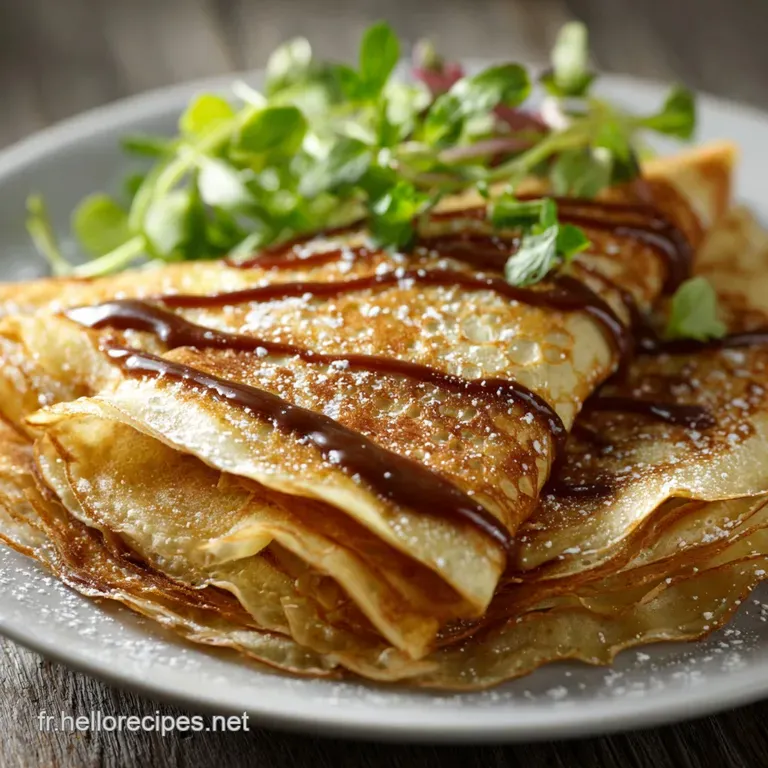 Cr&ecirc;pe Classique de Chef Le secret de la p&acirc;te l&eacute;g&egrave;re et infaillible