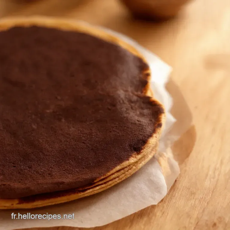Cr&ecirc;pes Au Chocolat Faciles Pour Les Petits Chefs presentation