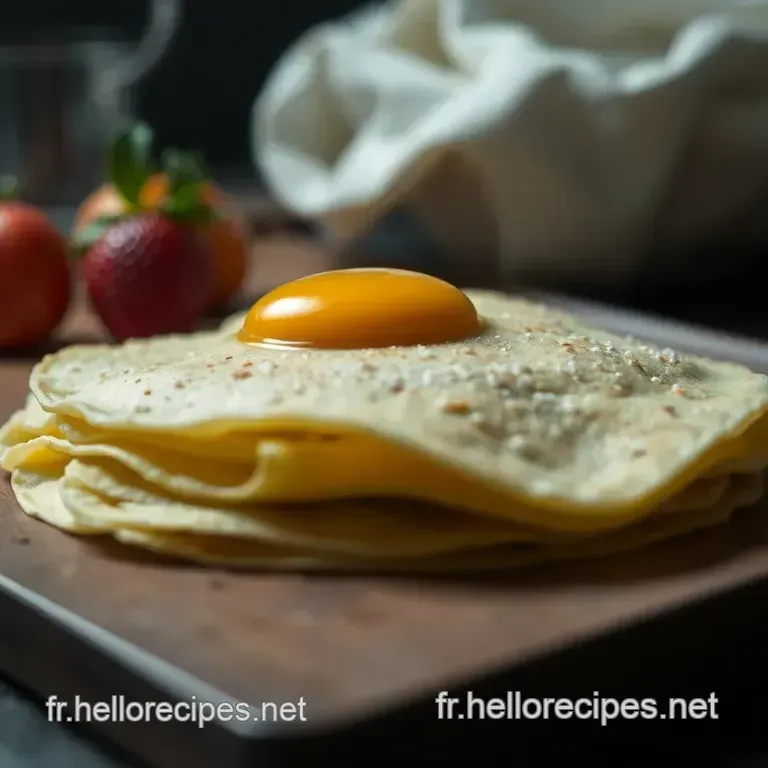 Crêpes Instantanées : Pâte à Crêpe Sans Repos presentation