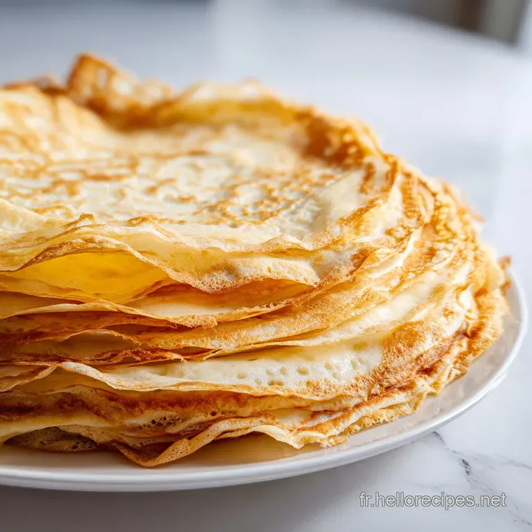 Cr&ecirc;pes L&eacute;g&egrave;res: A&eacute;riennes et Velout&eacute;es