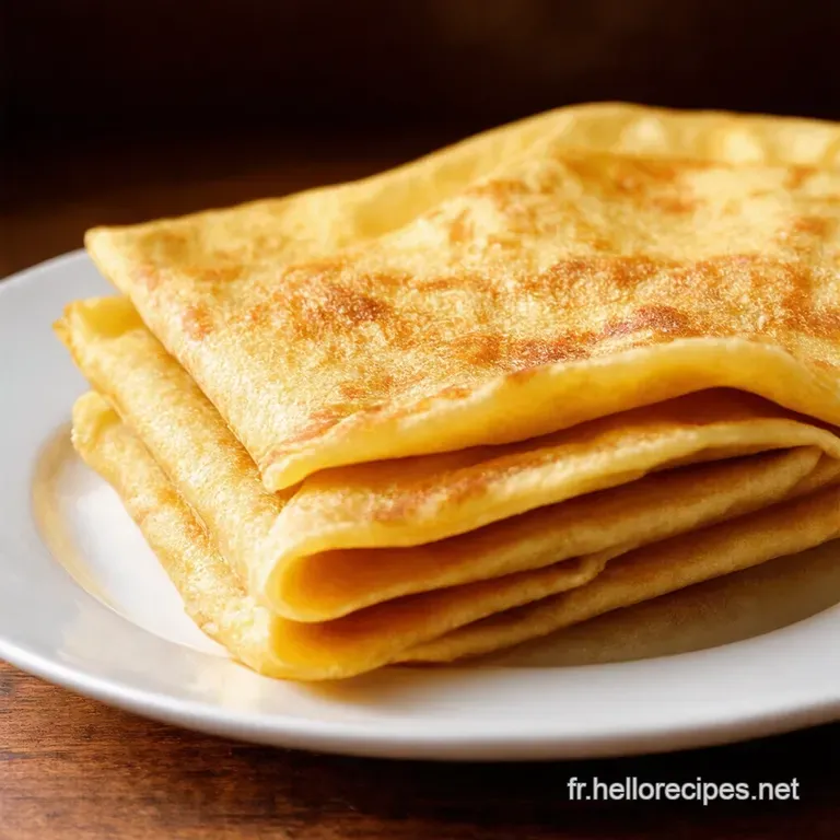 Crêpes Salées Faciles La Recette Inratable presentation