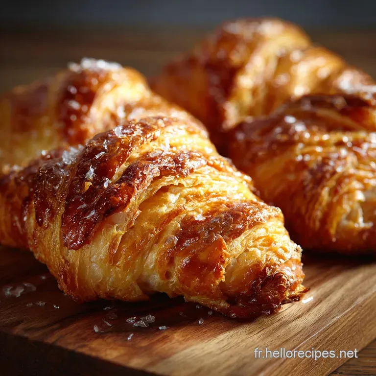 Le Croissant Feuilleté Classique Technique du Tourage Facile