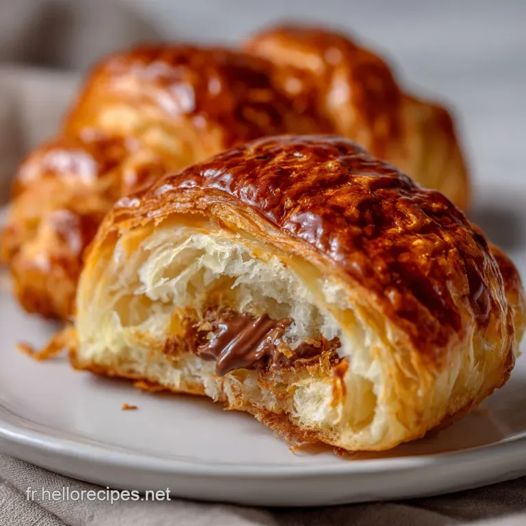 Croissants au Chocolat: Le Vrai Pain de Boulangerie