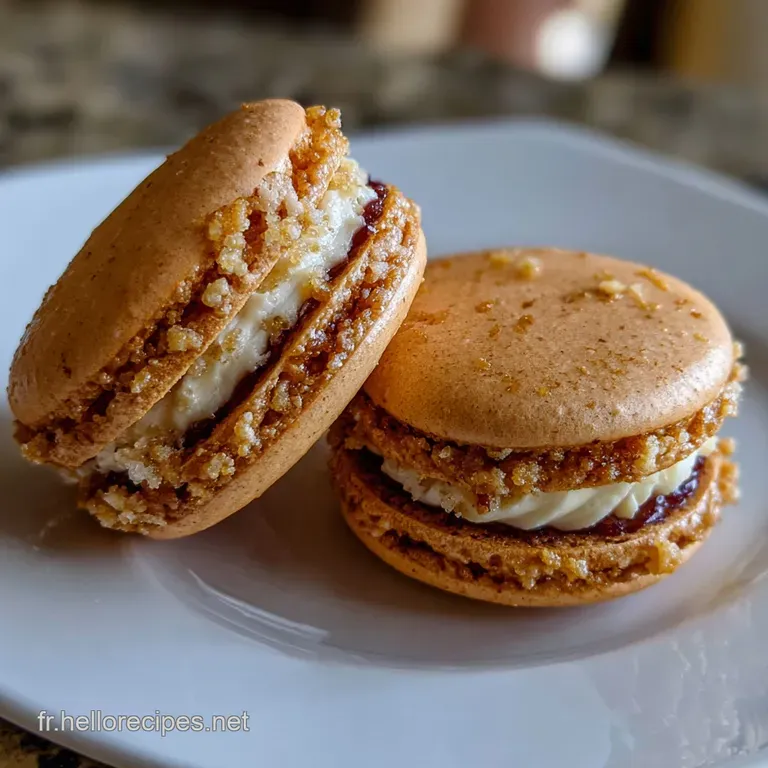 Croquants Et Macarons : Le Duo De P&acirc;tisserie Amande presentation