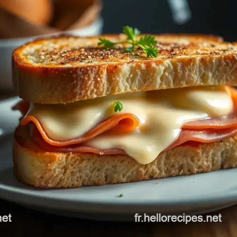 Croque Monsieur au Four : Le Délice Parisien Réinventé