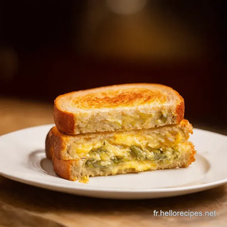 Croque Monsieur Express Au Four presentation