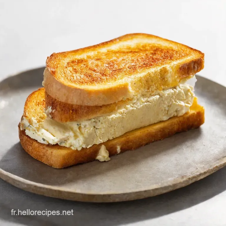 CroqueMonsieur au Chèvre Frais Un Délice Crémeux