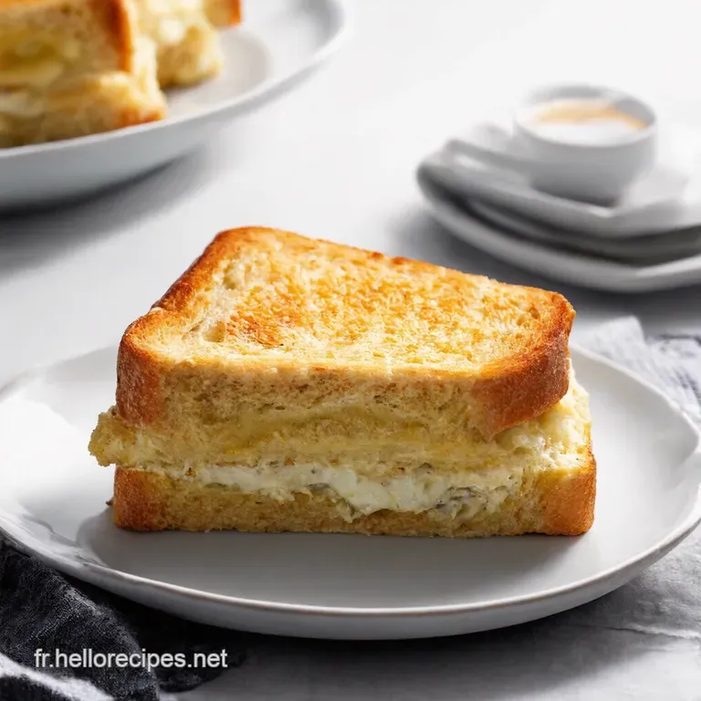 CroqueMonsieur Bleu Un Classique Français Revisité