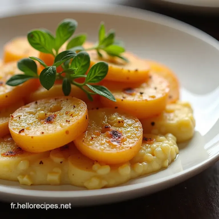 Croustillant dAutomne PommesPoires au S&eacute;same Un Air de Normandie