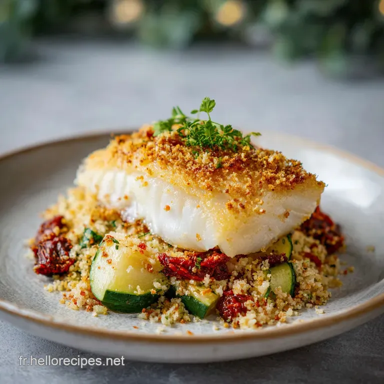 Crumble Cabillaud au Chorizo