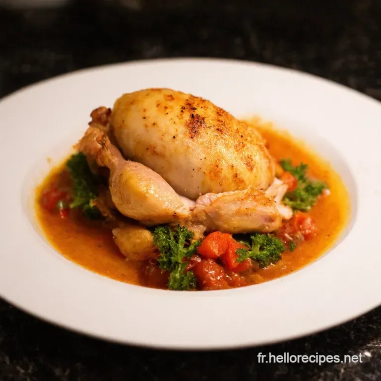 Cuisse De Poulet R&ocirc;tie Aux Herbes De Provence Un Classique Revisit&eacute; presentation