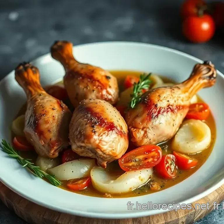 Cuisses de Lapin au Four à la Provençale