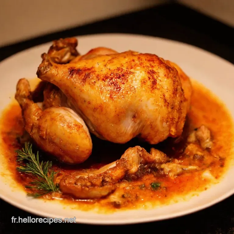 Cuisses de Poulet au Four presentation