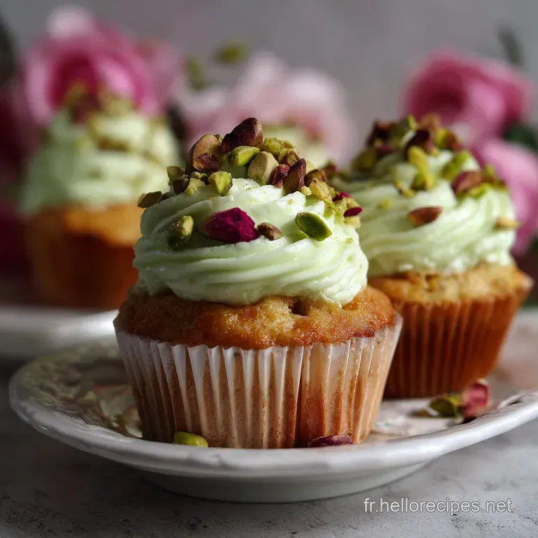 Recette De Cupcakes Aux Pistaches : Le Secret Du Moelleux presentation