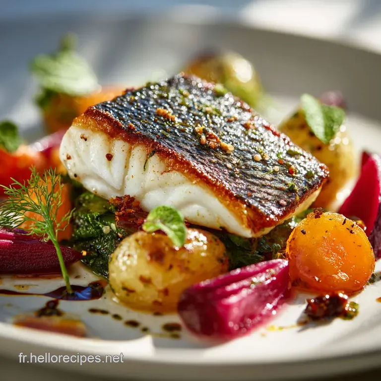 Poisson r&ocirc;ti au four Daurade Royale Le secret de la peau croustillante