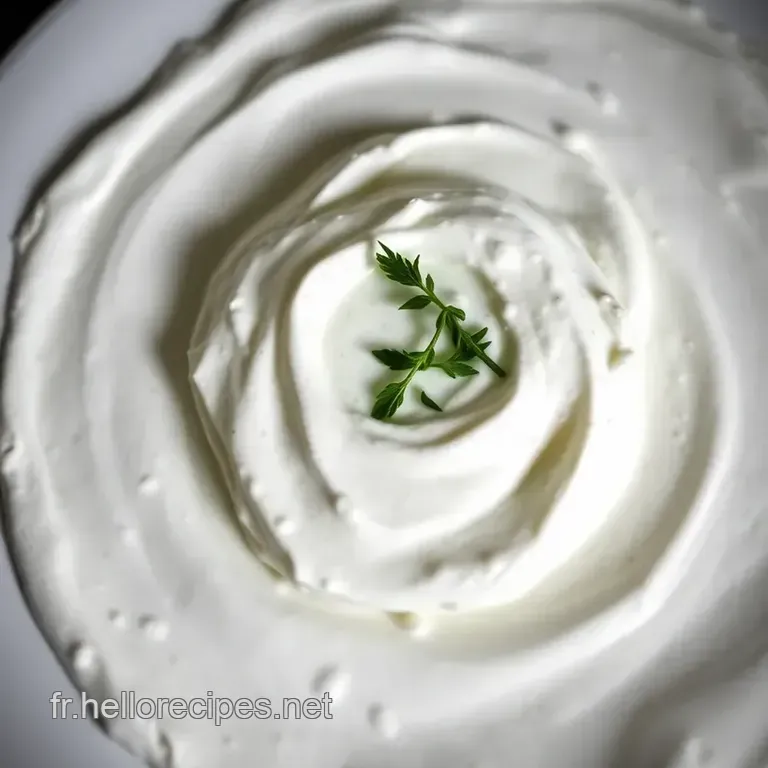Dip Crémeux Feta et Yaourt Grec presentation