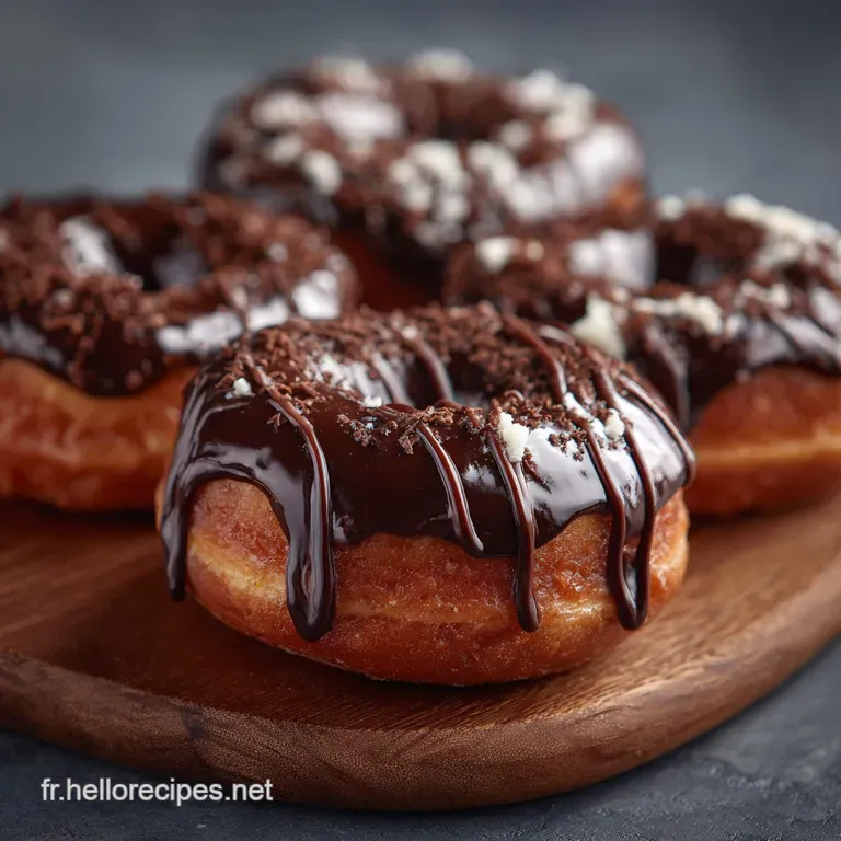Les Donuts au Chocolat de Pâtissier Moelleux et Inoubliables