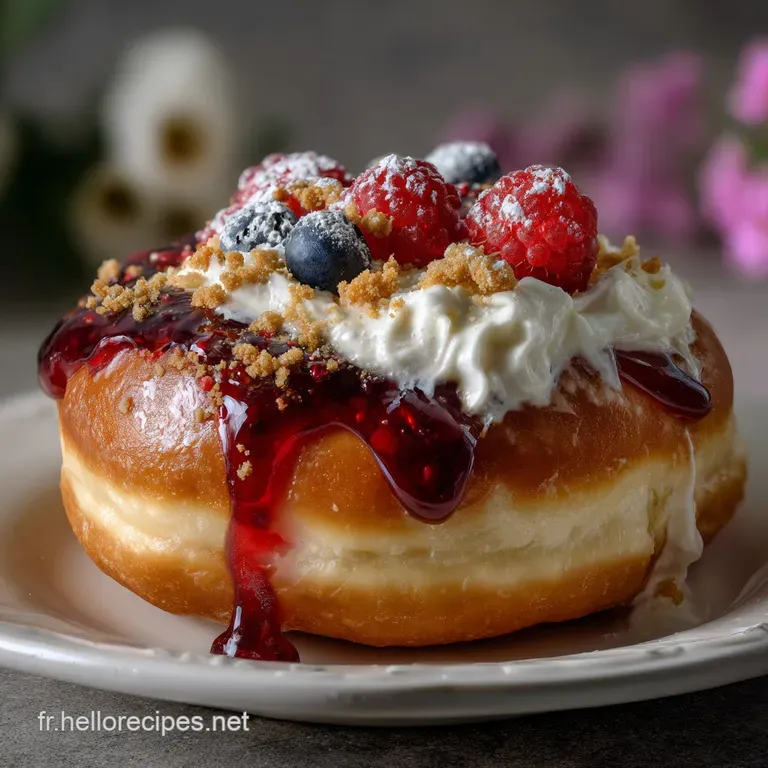 Recette De Donuts Fourrs La Confiture : Cuisson Rapide