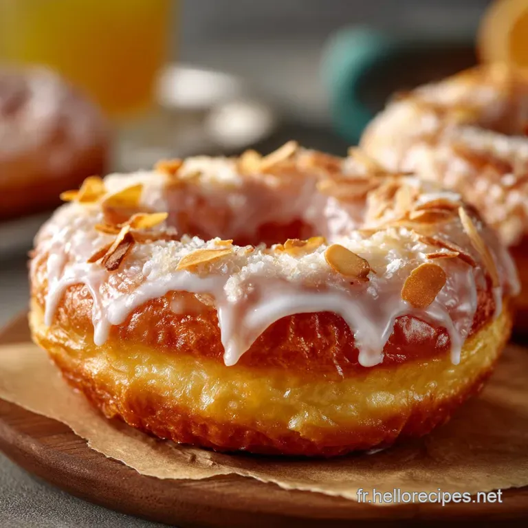 Les Donuts Maison Le Péché Mignon du Pâtissier Légers comme un Nuage