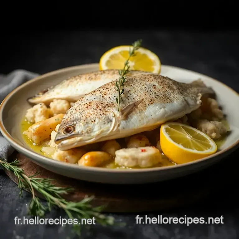 Dorade à la Provençale : la mer dans votre assiette presentation