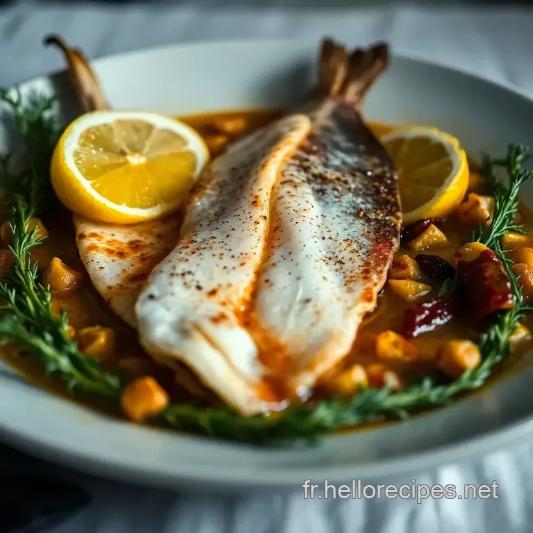 Dorade Coryphène à la Poêle : Éclat de Saveurs Maritimes presentation