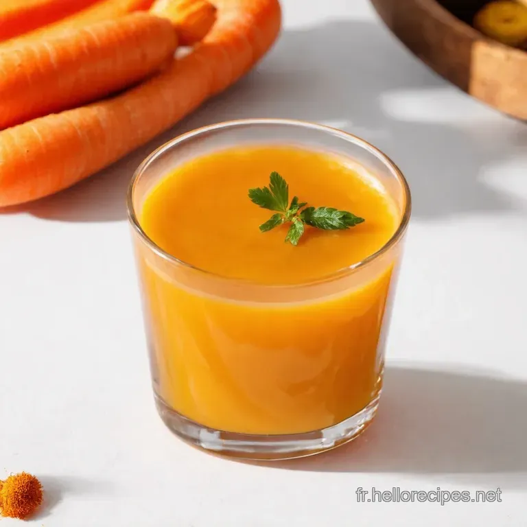 Élixir Immunité Jus de Carotte Gingembre et Curcuma