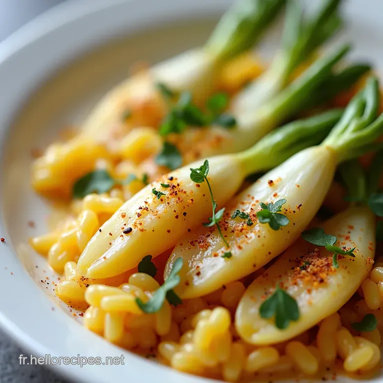 Endives Brais&eacute;es &agrave; la Cr&egrave;me