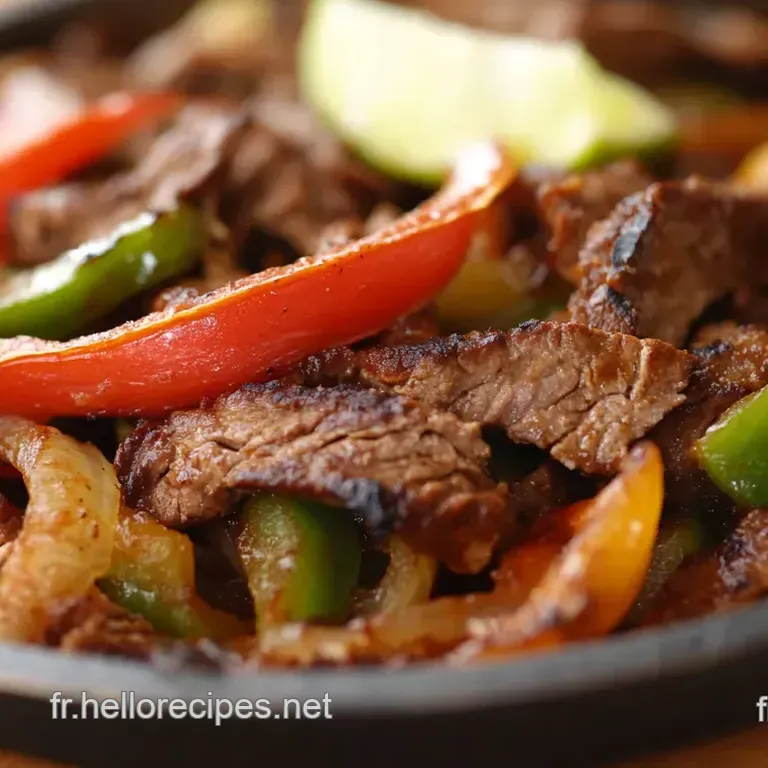 Fajitas Boeuf Recette: Un Air de Texas...Tellement Facile!