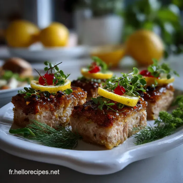 Elegant plate featuring rolled brick pastry, showcasing the creamy filling's texture. Garnished with fresh herbs, a truly ...