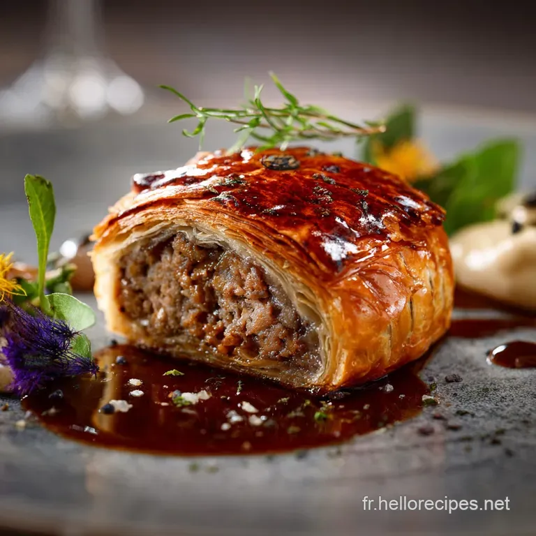 Feuillet&eacute; &agrave; la viande hach&eacute;e : le secret dune farce juteuse et croustillante