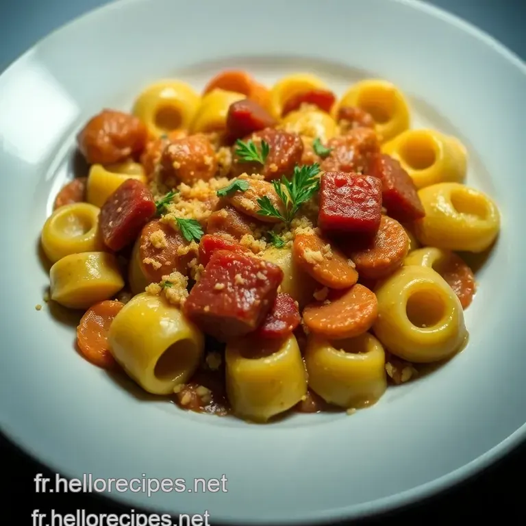 Figatelli au Four aux Herbes de Provence presentation