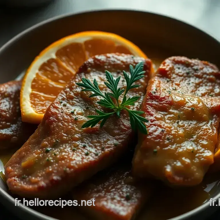 Filet de Canette à l Orange : Une Symphonie de Saveurs