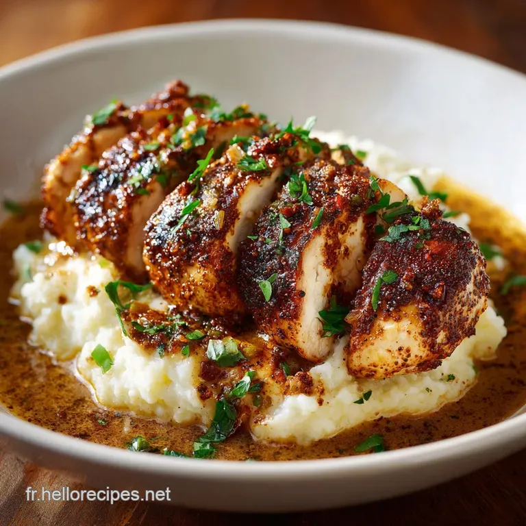 Filet De Poulet Cajun Buffalo Fusion Louisiane Et Buffalo presentation