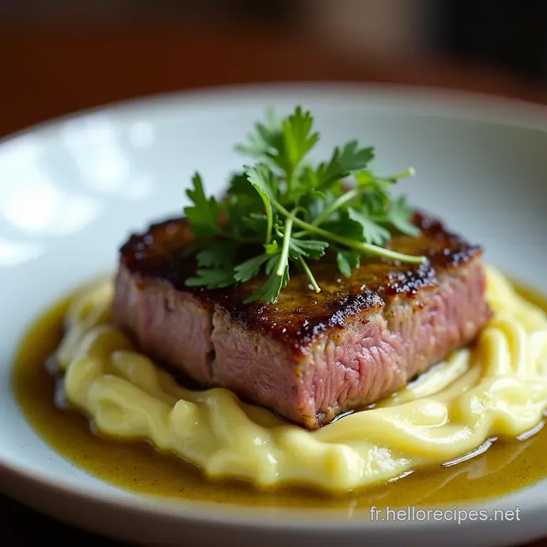 Filet Mignon à la Moutarde façon Bistro