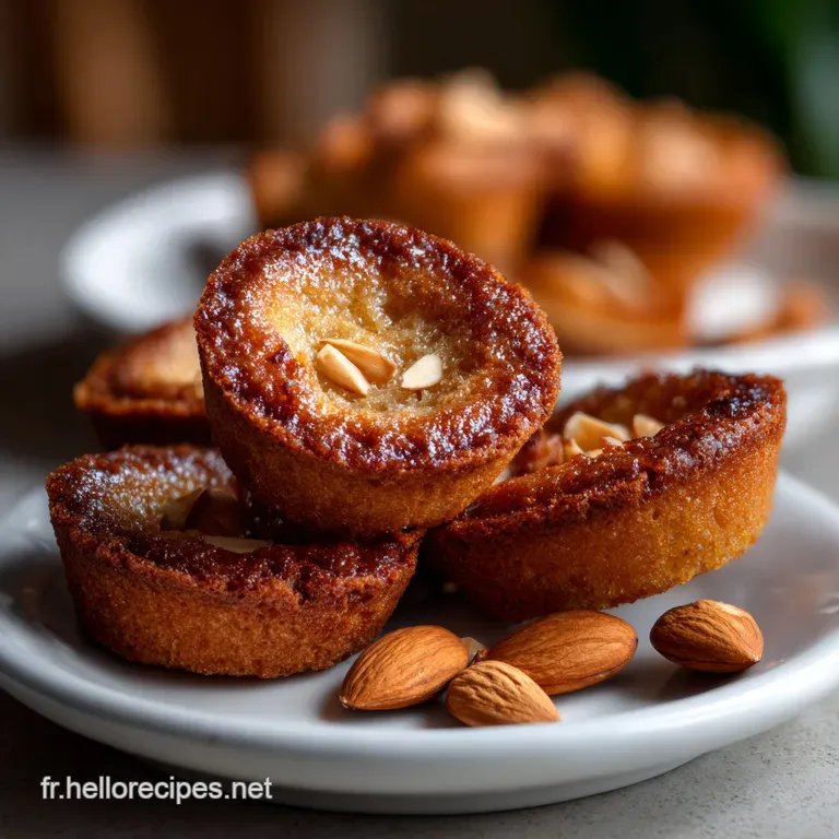 Financier aux amandes : Le Tr&eacute;sor Moelleux au Beurre Noisette