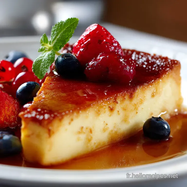 Flan Au Lait Concentr&eacute; Sucr&eacute; : Le Secret Dun Flan Cr&eacute;meux Facile presentation