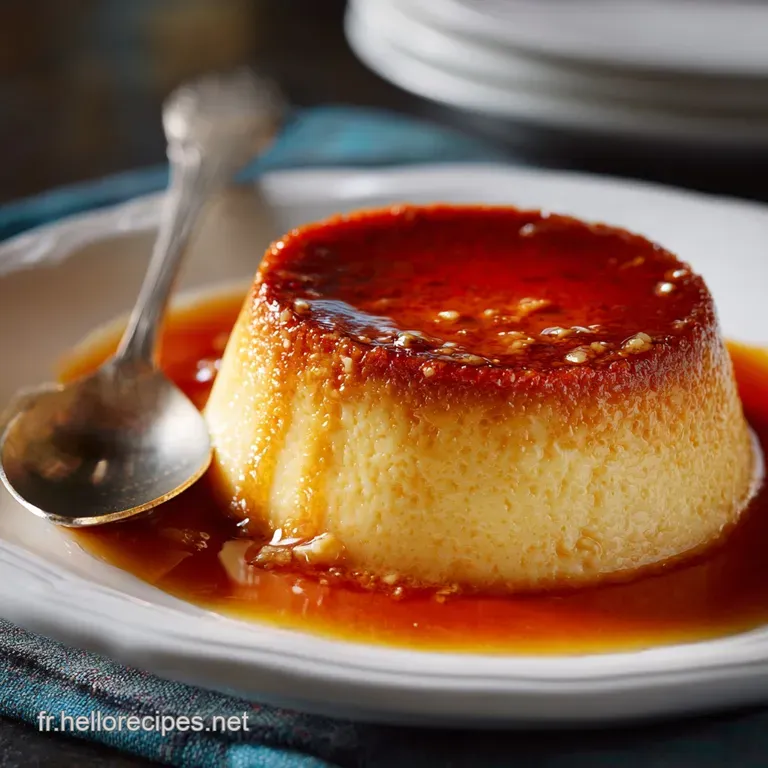 Le Flan aux Œufs Classique de Bistrot Lonctuosité Parfaite