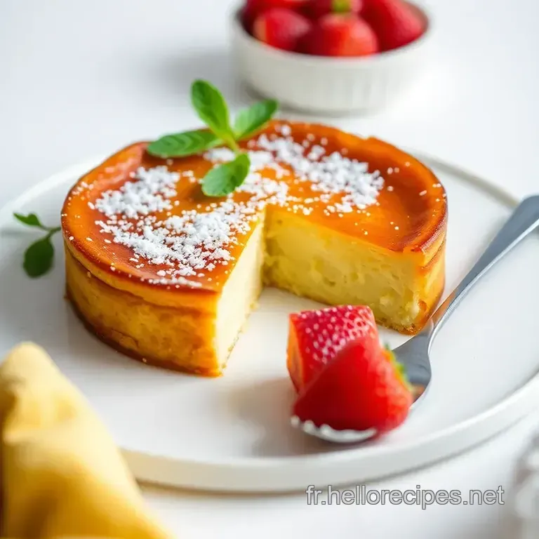 Flan Parisien: La Recette Traditionnelle presentation