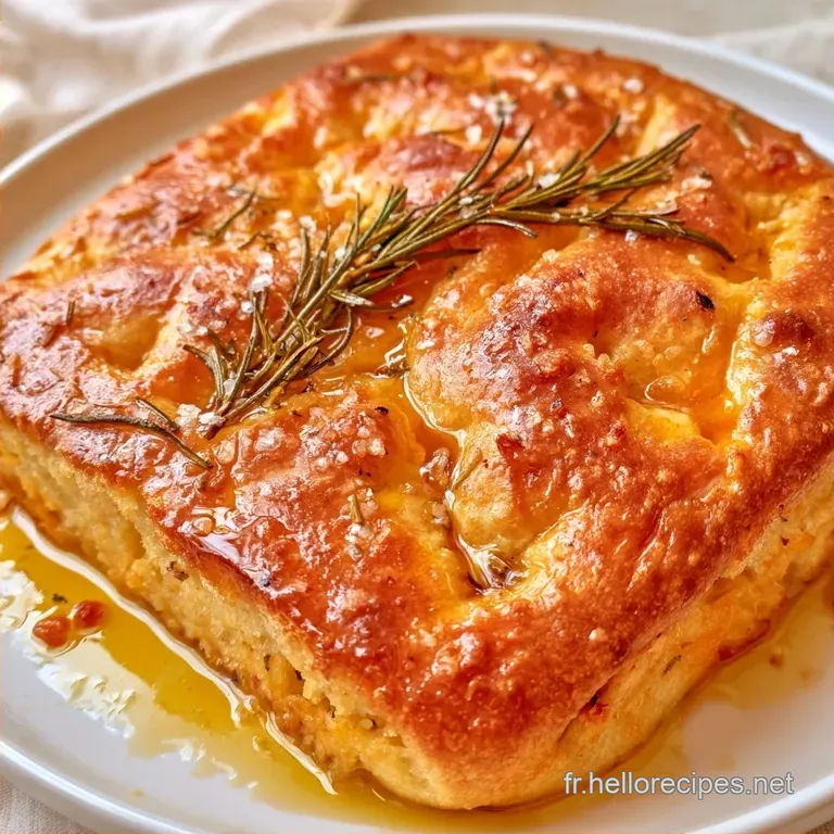 Focaccia Maison Moelleuse