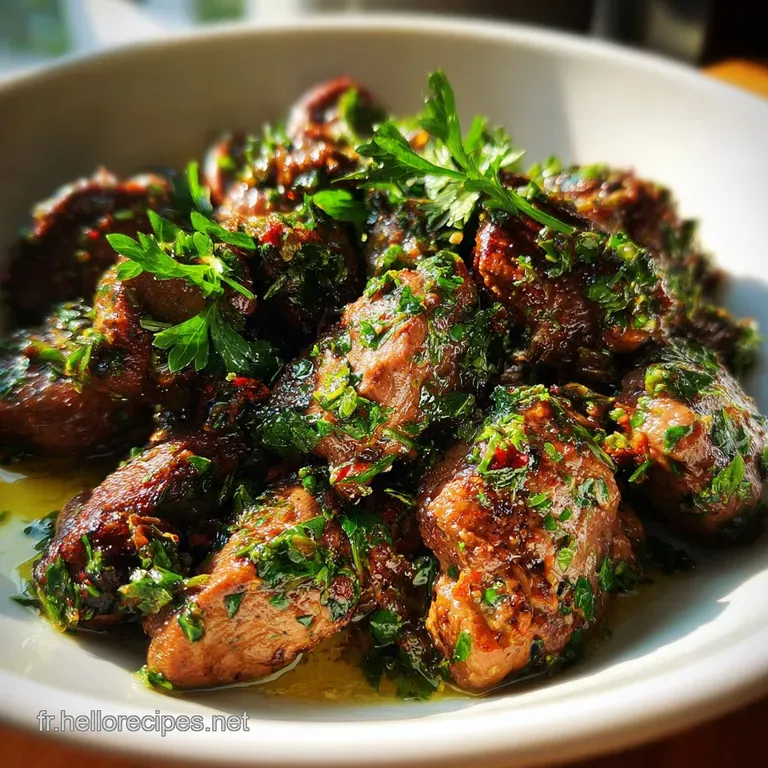 Foie de volaille po&ecirc;l&eacute; : soyeux &agrave; c&oelig;ur