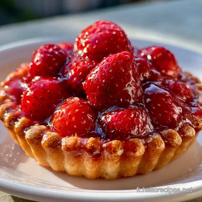 Fond de Tarte Fraise: Ultra-Croustillant