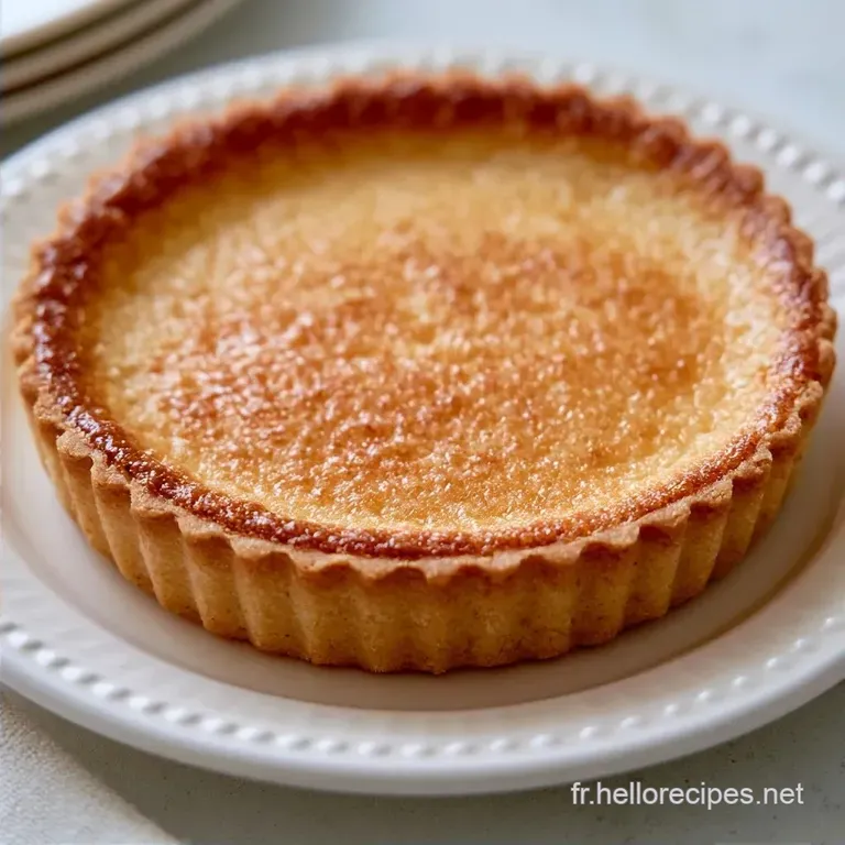 Fond de Tarte Sabl&eacute;e: Croquant et Friable