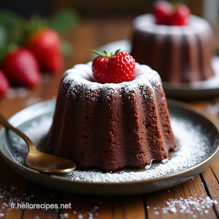 Fondant au Chocolat Le Cœur Coulant Irrésistible