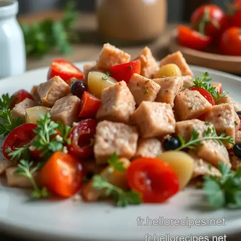 Fraise de Veau Sautée à la Provençale presentation
