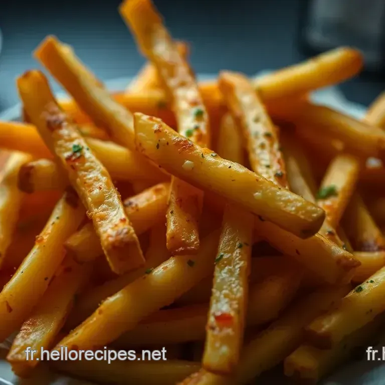 Frites Croquantes à l' Air Fryer : Ma Recette Facile et Savoureuse!