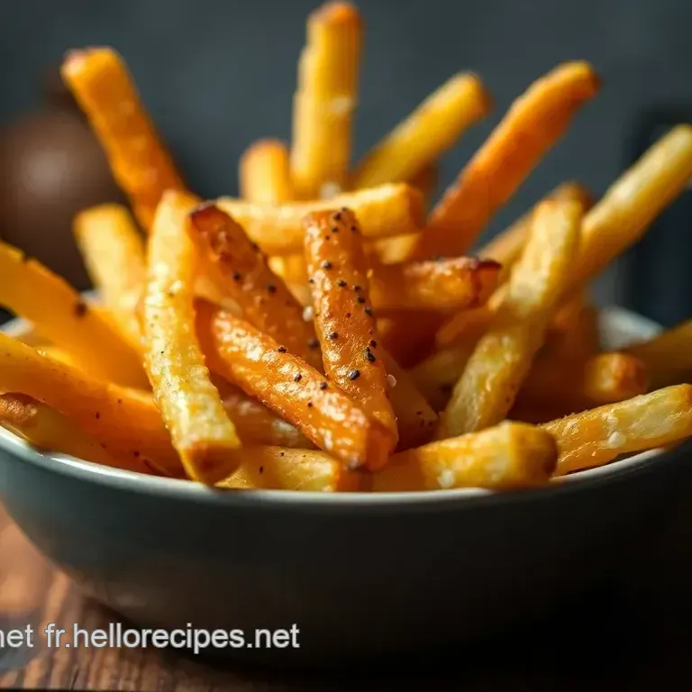 Frites Maison Parfaites à l Airfryer: Le Secret du Croustillant