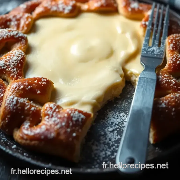 Galette des Rois Frangipane et Crème Pâtissière presentation