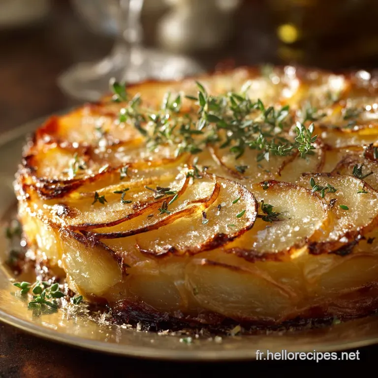 Galettes de Pommes de Terre à lOignon Les galettes dorées du terroir ultracroustillantes