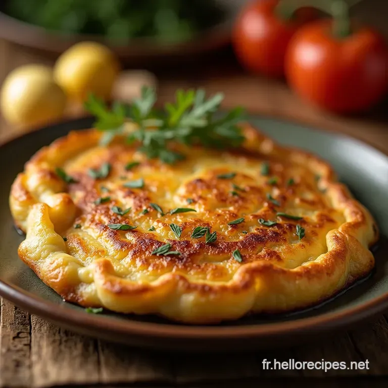 Les Galettes de Pommes de Terre GrandMère Croustillance Dorées Fondantes et Inratables presentation